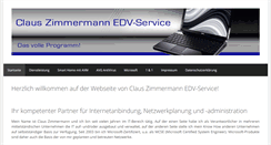Desktop Screenshot of cz-edv.com