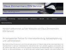 Tablet Screenshot of cz-edv.com